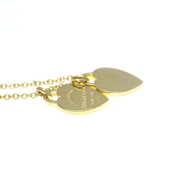 TIFFANY 18k Gold Heart Necklace - Picture 3 of 11